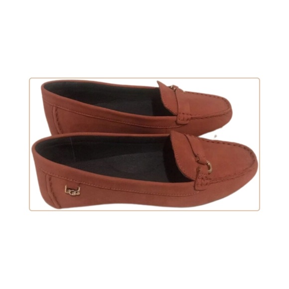 UGG Callen NEW Women’s Leather Loafers Size 7 - Picture 13 of 14